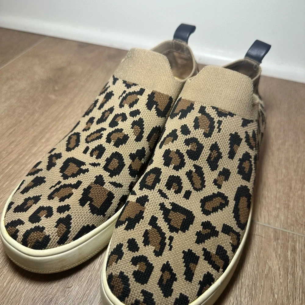 Steve Madden‎ Leopard Print Sneakers Size 8.5 Womens